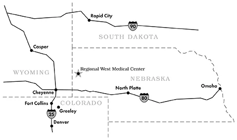 Regional state map