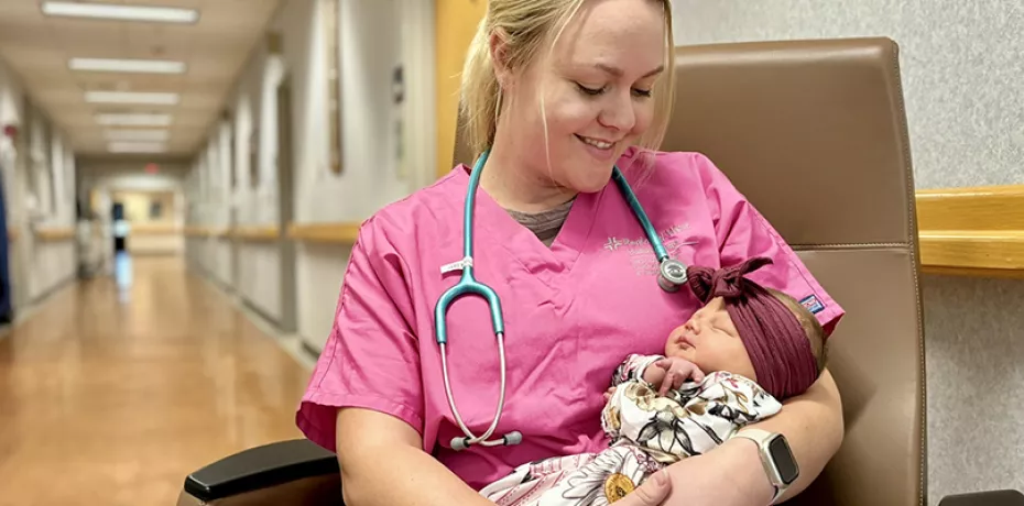 Nurse and Baby