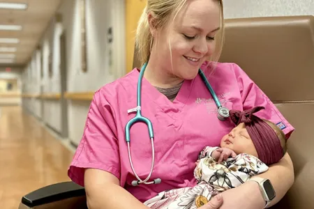 Nurse and Baby